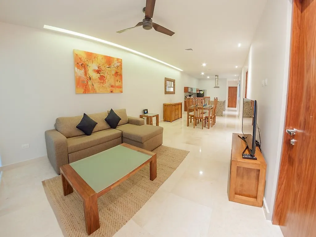 Апартаменты Luxurious 2Br Condo Surrounded By Nature By Happy Address Плая-дель-Кармен